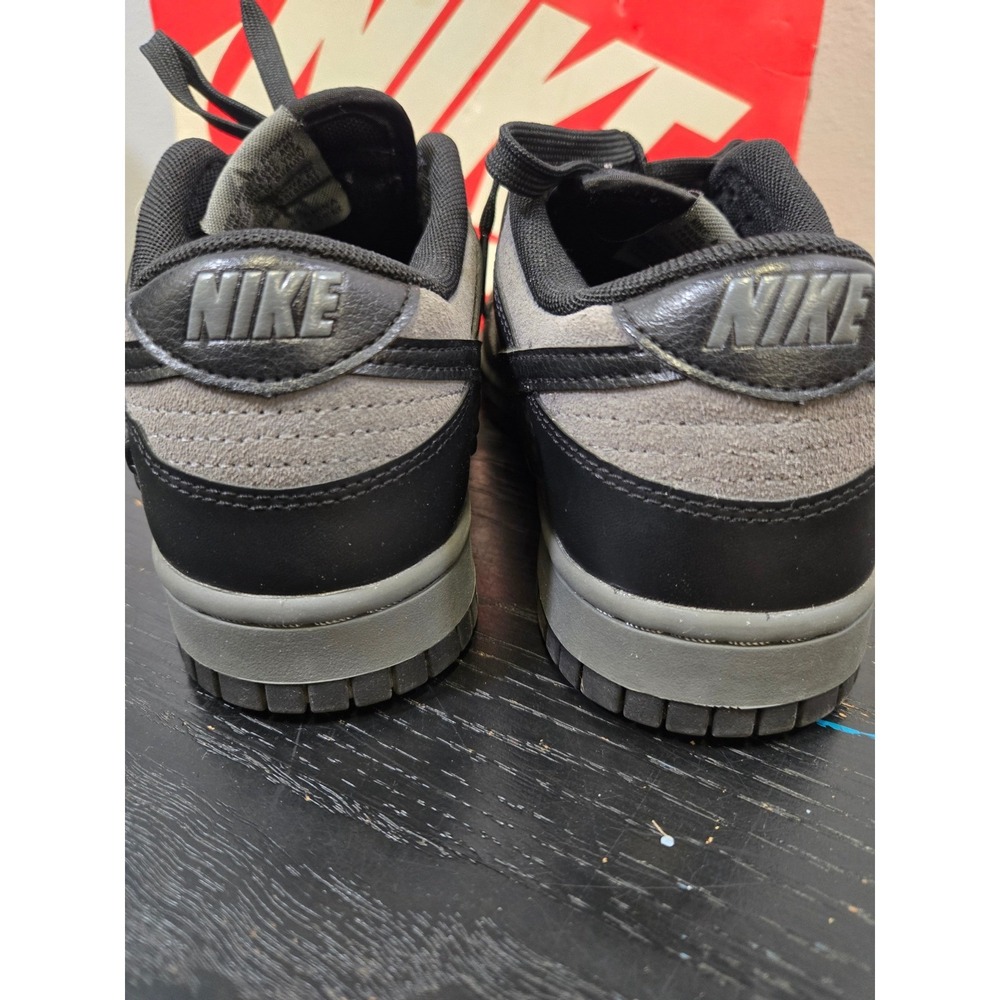 Nike Dunk Low Rose Black Grey Floral Embossed Sneakers HF1986-001 Size 7.5 - Picture 5 of 9